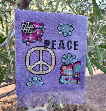 Peace Prayer Flag-Jan Hicks Creates-