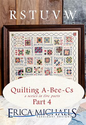 QUilting A-Bee-C's Part #4-Erica Michaels-