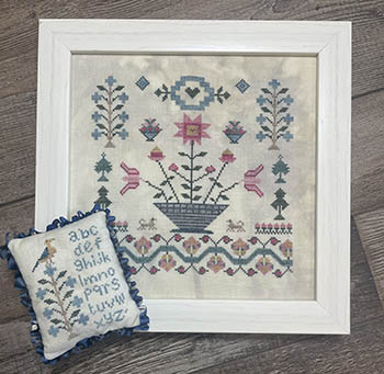 Elizabeth's Winter Basket-From The Heart Needleart-