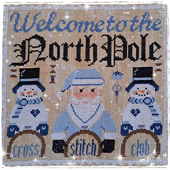 North Pole Cross Stitch Club-Fairy Wool In The Wood-