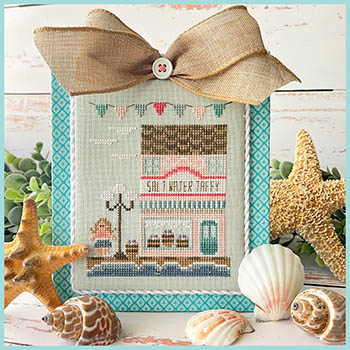 Beach Boardwalk-Salt Water Taffy Shop-Country Cottage Needleworks-