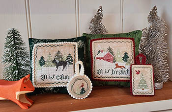 All Is Calm, All Is Bright-Cosford Rise Stitchery-