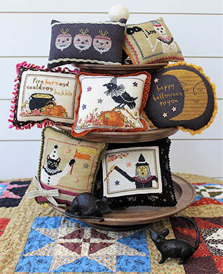 Harlequin Halloween Smalls-Cosford Rise Stitchery-