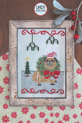 Posing In The Mistletoe-Lindy Stitches-