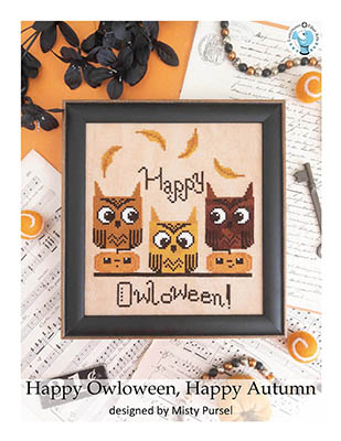 Happy Owloween, Happy Autumn-Luminous Fiber Arts-