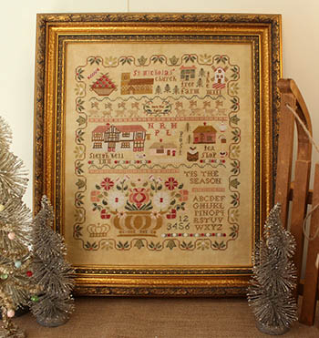 Father Christmas's Village-Cosford Rise Stitchery-