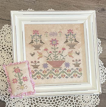 Elizabeth's Spring Basket-From The Heart Needleart-