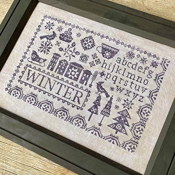 Sampler Seasons-Winter-Blueberry Ridge Designs-