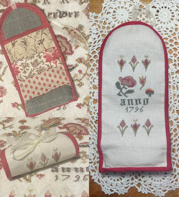 Anno 1796 Sewing Roll-From The Heart Needleart-