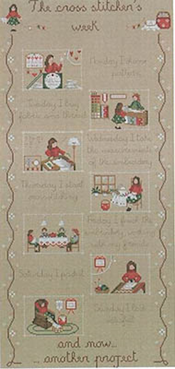 Cross Stitcher's Week-Serenita Di Campagna-