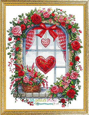 Valentine Window-Les Petites Croix De Lucie-