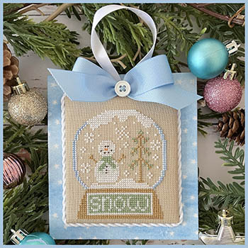 Pastel Collection #4-Snow Globe-Country Cottage Needleworks-