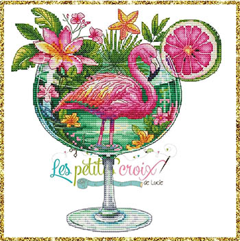 Flamingo Cocktail-Les Petites Croix De Lucie-