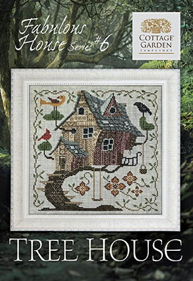 Fabulous House Series #6-Tree House-Cottage Garden Samplings-