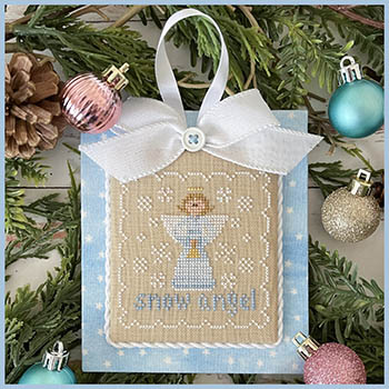 Pastel Collection #6-Snow Angel-Country Cottage Needleworks-