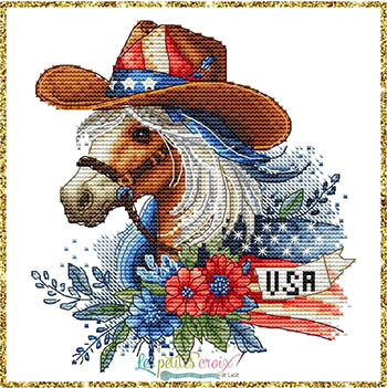 Independence Day Horse-Les Petites Croix De Lucie-