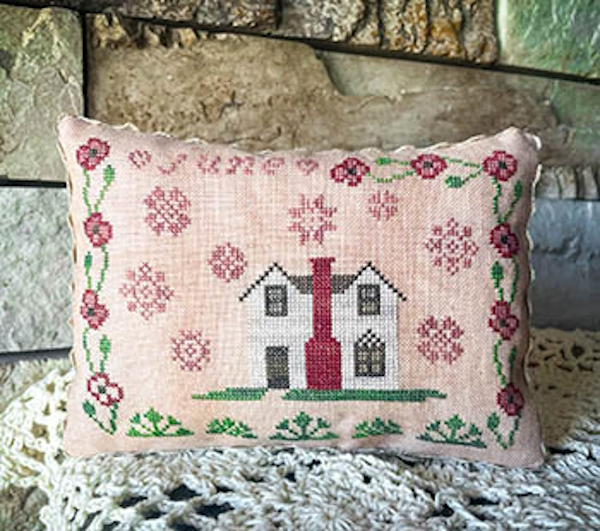 June Cottage-From The Heart Needleart-