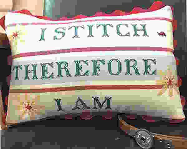 I Stitch, Therefore I Am-Running With Needles & Scissors-