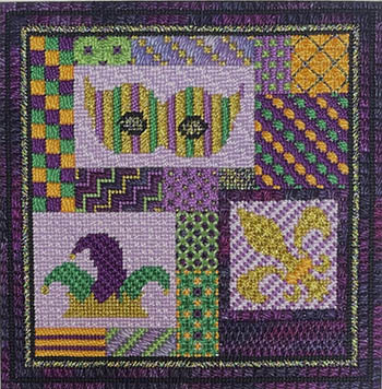 Holiday Delights-Mardi Gras-Needle Delights Originals-