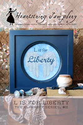 L Is For Liberty-Heartstring Samplery-