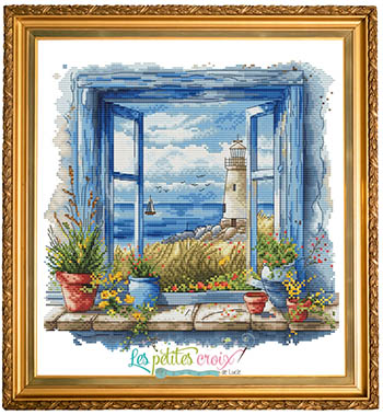 Fenetre Nautique (Nautical Window)-Les Petites Croix De Lucie-