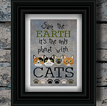 Cats-Save The Earth-Puntini Puntini-