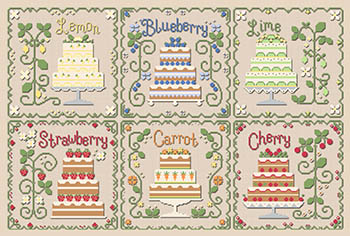 Country Cakes-Country Cottage Needleworks-