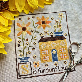 S Is For Sunflower-Yasmin's Made With Love-