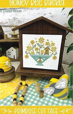 Honey Bee Basket-Primrose Cottage Stitches-