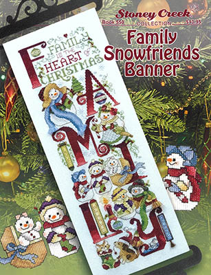 Family Snowfriends Banner-Stoney Creek Collection-