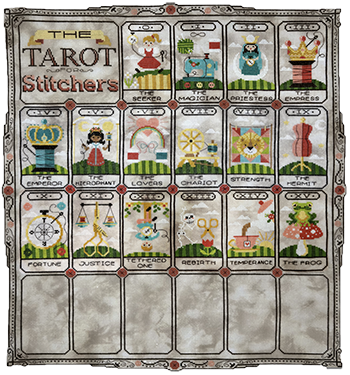 Tarot For Stitcher #8-Tiny Modernist-