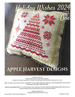 Holiday Wishes 2024 One-Apple Harvest Designs-