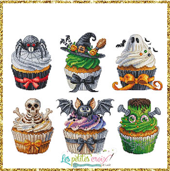 Halloween Cupcakes-Les Petites Croix De Lucie-