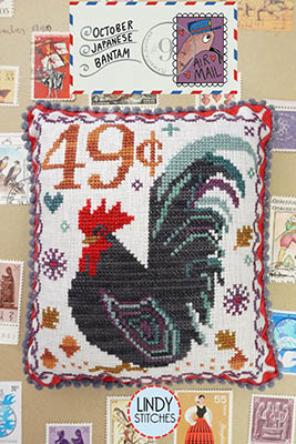 Air Mail October-Japanese Bantam-Lindy Stitches-