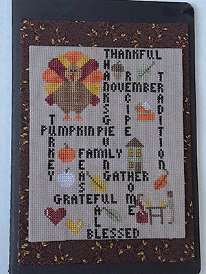 Thanksgiving-Words To Live By-SamBrie Stitches Designs-