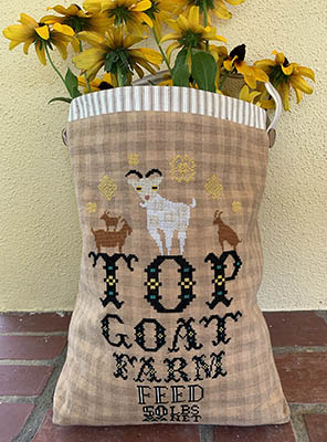 Goat Feed Sack-Carriage House Samplings-