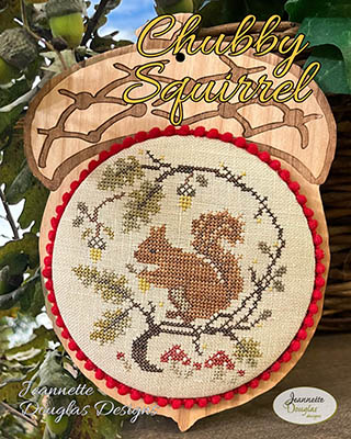 Chubby Squirrel-Jeannette Douglas Designs-