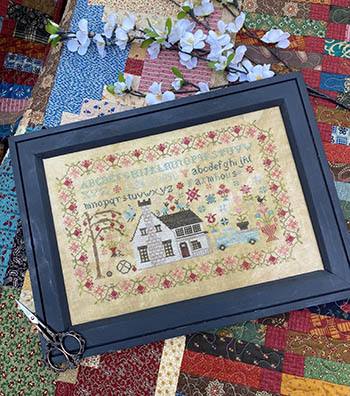 Vintage Farmhouse Sampler-Pansy Patch Quilts & Stitchery-