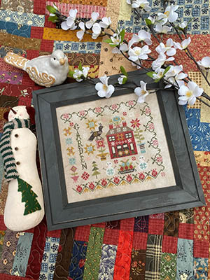 Winter Garden at Cranberry Manor-Pansy Patch Quilts & Stitchery-