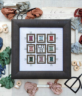 Patchwork Spools-Hello From Liz Mathews-