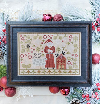 Santa And The Wool Makers-Hello From Liz Mathews-