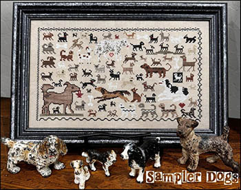 Sampler Dogs-Scarlett House-