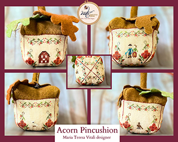 Acorn Pincushion-MTV Designs-