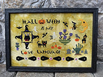 Halloween Is My Love Language-Rebel Stitcher Designs-