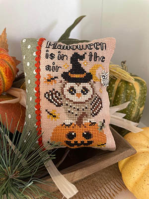 Halloween Vibes Pillow-Fairy Wool In The Wood-