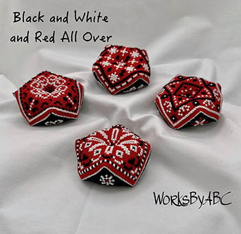 Black And White And Red All Over-Works By ABC-