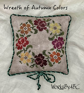 Wreath Of Autumn Colors-Works By ABC-