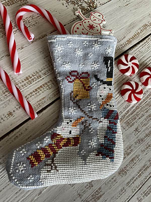 Snowmen Stocking-Romy's Creations-