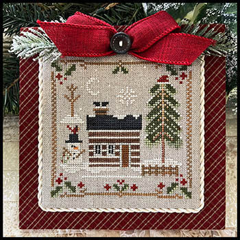 Log Cabin #9-Mr. Snow-Little House Needleworks-