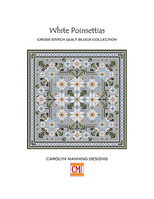 White Poinsettias-CM Designs-